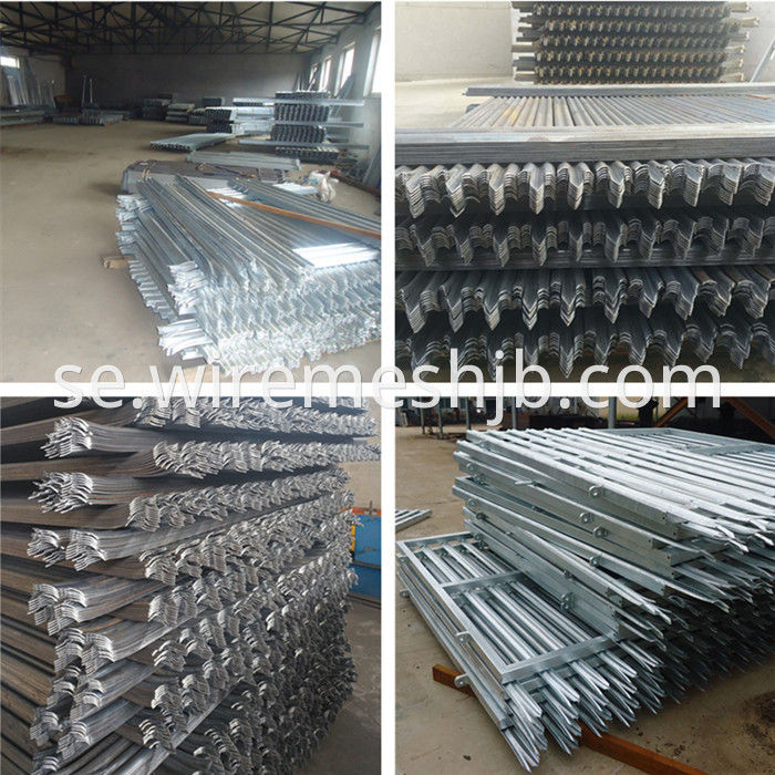 Steel Palisade Security Fencing